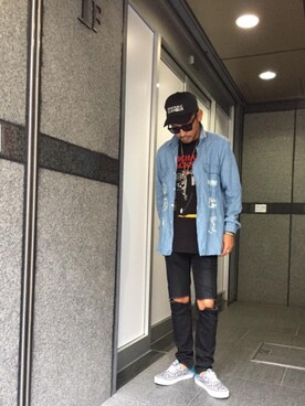 京都くんさん(メンズ・172cm)の夏コーディネート