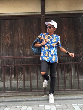 トートバッグを使った メッシュキャップ のメンズ人気ファッションコーディネート ユーザー ショップスタッフ Wear