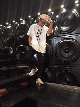 京都くんさん（メンズ・172cm）の夏コーディネート