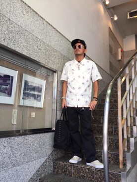「ビックヤンク」｜京都くんさん（メンズ・172cm）の夏コーディネート
