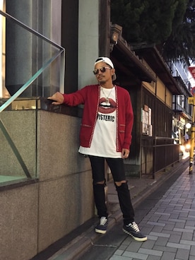 京都くんさん（メンズ・172cm）の秋コーディネート