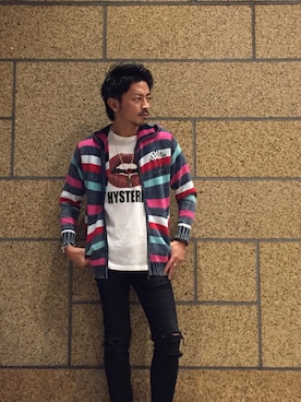 京都くんさん（メンズ・172cm）の秋コーディネート