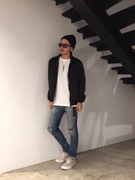 京都くんさん（メンズ・172cm）の秋コーディネート