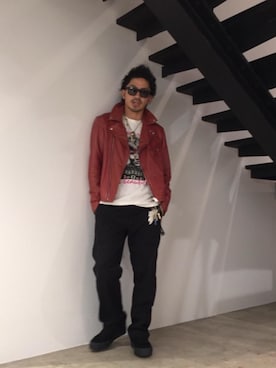 京都くんさん（メンズ・172cm）の冬コーディネート