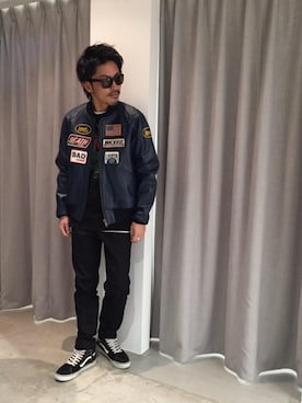 京都くんさん（メンズ・172cm）の冬コーディネート