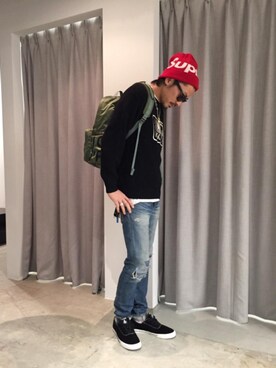 京都くんさん（メンズ・172cm）の冬コーディネート