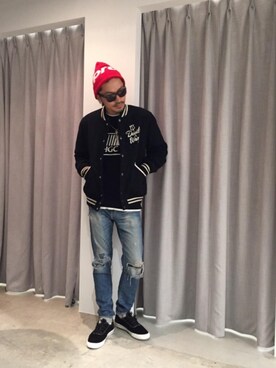 京都くんさん（メンズ・172cm）の冬コーディネート