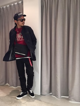 京都くんさん（メンズ・172cm）の冬コーディネート