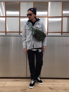 京都くんさん（メンズ・172cm）の冬コーディネート