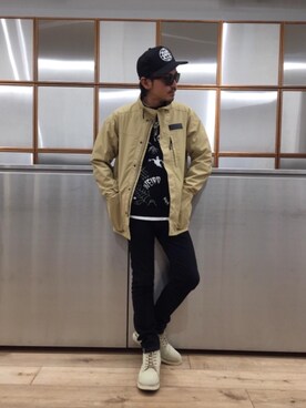 京都くんさん（メンズ・172cm）の冬コーディネート