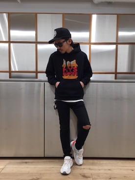 京都くんさん（メンズ・172cm）の冬コーディネート