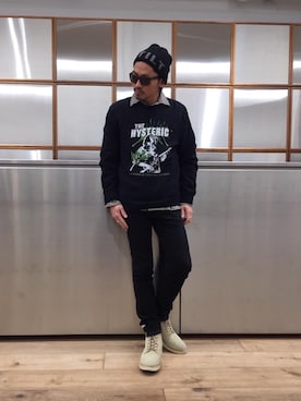 京都くんさん（メンズ・172cm）の冬コーディネート