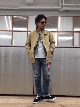 京都くんさん（メンズ・172cm）の冬コーディネート