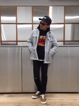 京都くんさん（メンズ・172cm）の冬コーディネート