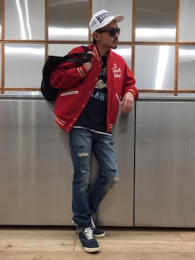 京都くんさん（メンズ・172cm）の冬コーディネート