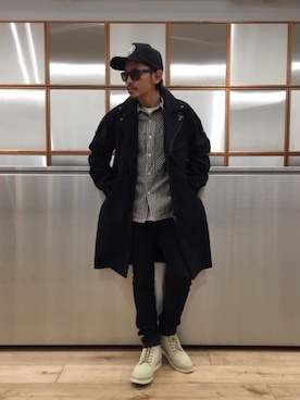 京都くんさん(メンズ・172cm)の冬コーディネート