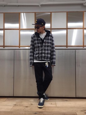 京都くんさん(メンズ・172cm)の冬コーディネート