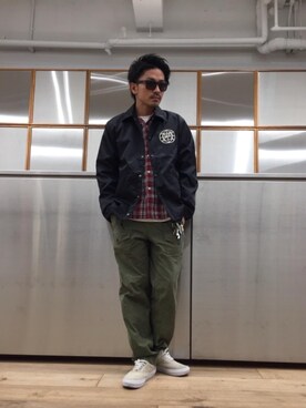 京都くんさん（メンズ・172cm）の冬コーディネート