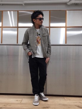 京都くんさん（メンズ・172cm）の冬コーディネート