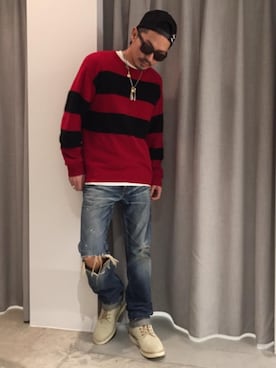 京都くんさん（メンズ・172cm）の冬コーディネート