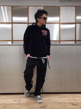 京都くんさん（メンズ・172cm）の冬コーディネート