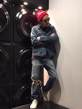 京都くんさん(メンズ・172cm)の冬コーディネート