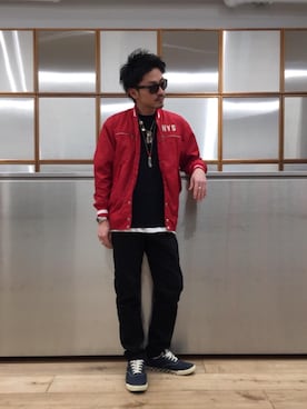 京都くんさん(メンズ・172cm)の冬コーディネート