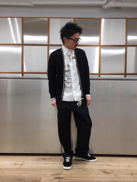 京都くんさん（メンズ・172cm）の春コーディネート