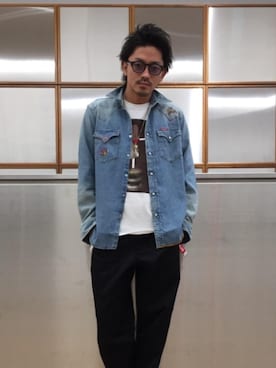 京都くんさん(メンズ・172cm)の春コーディネート