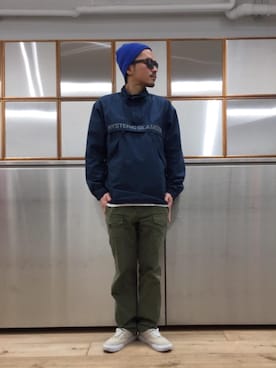 京都くんさん（メンズ・172cm）の春コーディネート