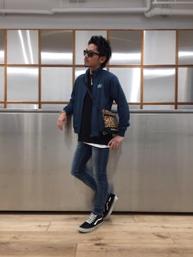 京都くんさん（メンズ・172cm）の春コーディネート