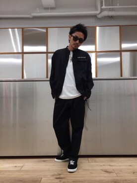 京都くんさん（メンズ・172cm）の春コーディネート