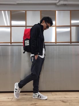 京都くんさん（メンズ・172cm）の春コーディネート