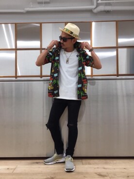 京都くんさん（メンズ・172cm）の夏コーディネート