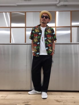 京都くんさん（メンズ・172cm）の夏コーディネート