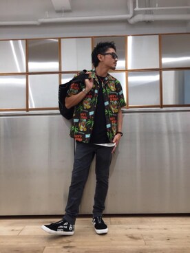 京都くんさん（メンズ・172cm）の夏コーディネート