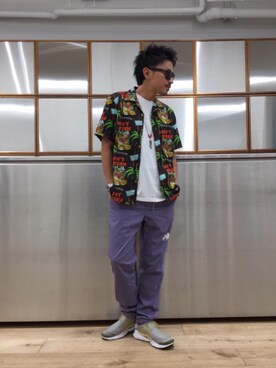 京都くんさん（メンズ・172cm）の夏コーディネート