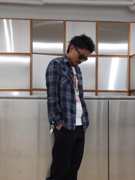 京都くんさん（メンズ・172cm）の夏コーディネート