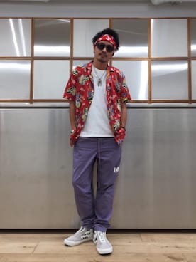 京都くんさん（メンズ・172cm）の夏コーディネート