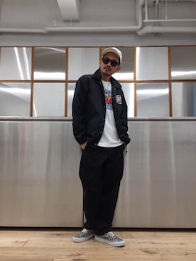 京都くんさん（メンズ・172cm）の夏コーディネート