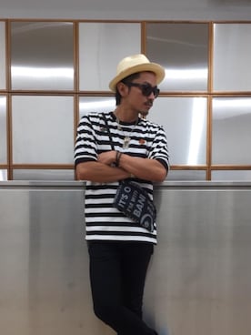 京都くんさん（メンズ・172cm）の夏コーディネート