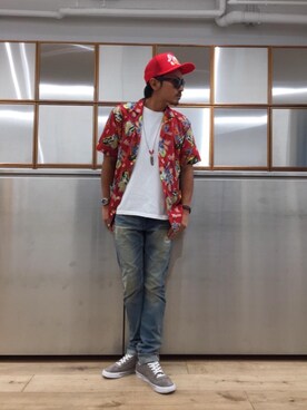 京都くんさん（メンズ・172cm）の夏コーディネート