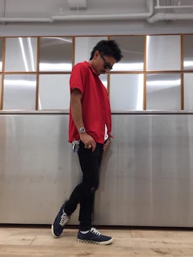 京都くんさん（メンズ・172cm）の夏コーディネート