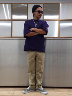 「ビックＴシャツ」｜京都くんさん（メンズ・172cm）の秋コーディネート