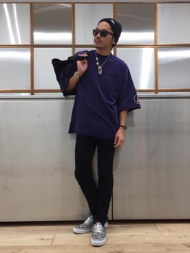 「ビックＴシャツ」｜京都くんさん（メンズ・172cm）の秋コーディネート