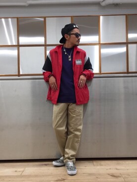 「ビックＴシャツ」｜京都くんさん（メンズ・172cm）の秋コーディネート