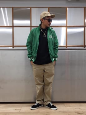 「ビックＴシャツ」｜京都くんさん（メンズ・172cm）の秋コーディネート
