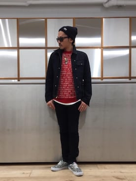 京都くんさん（メンズ・172cm）の秋コーディネート