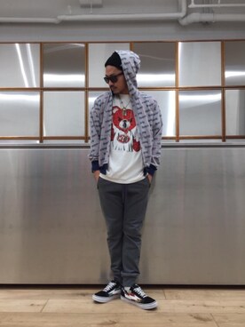 京都くんさん(メンズ・172cm)の冬コーディネート