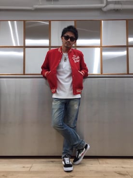 京都くんさん（メンズ・172cm）の冬コーディネート